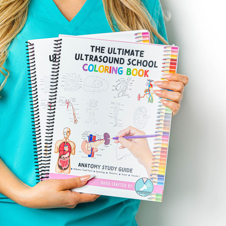 The Ultimate Ultrasound School Coloring Book