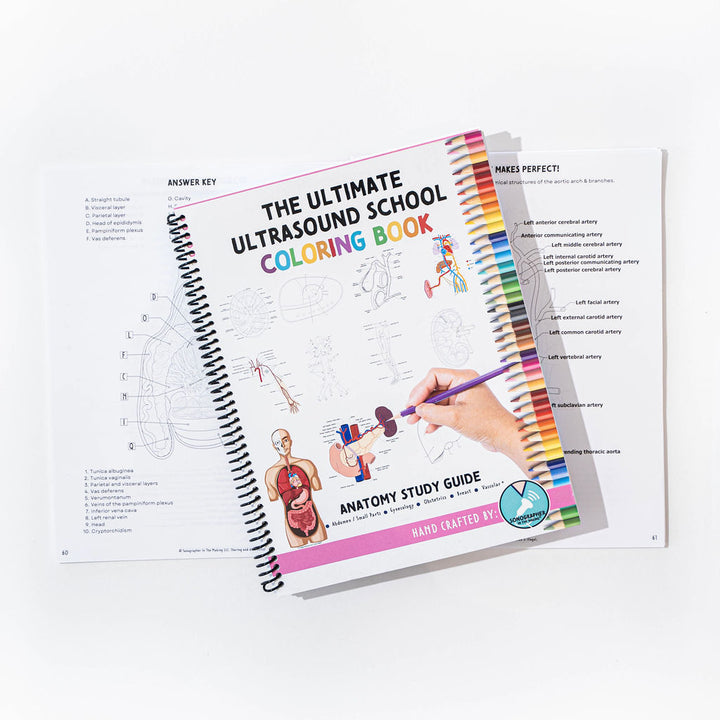 The Ultimate Ultrasound School Coloring Book