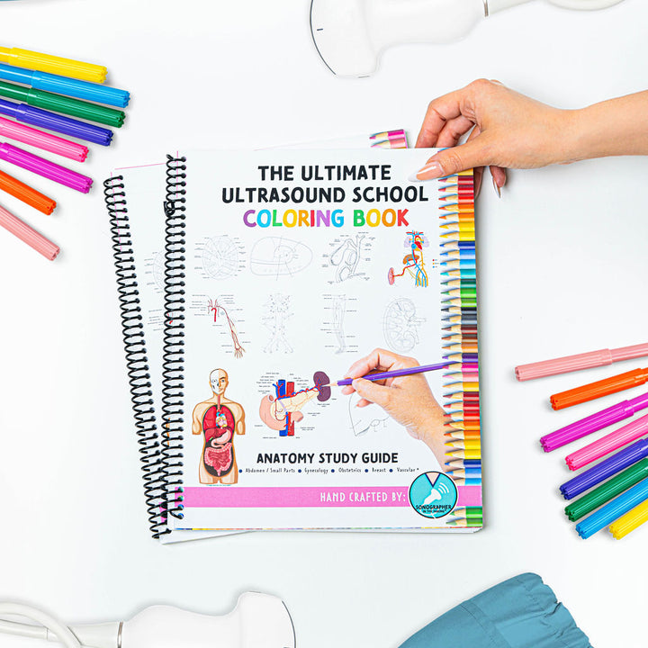 The Ultimate Ultrasound School Coloring Book