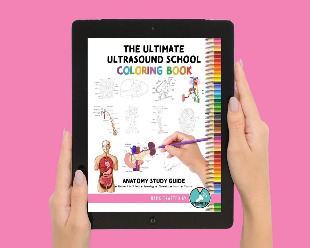 The Ultimate Ultrasound School Coloring Book