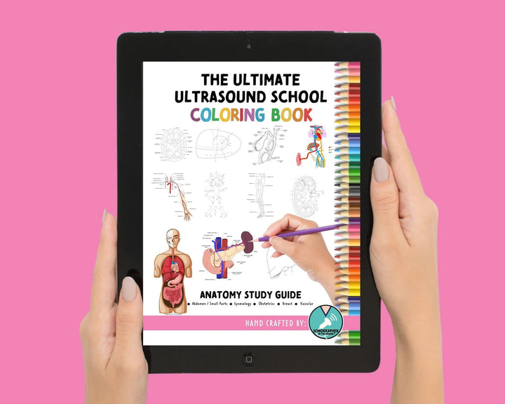 The Ultimate Ultrasound School Coloring Book